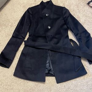 Reiss suede button down jacket